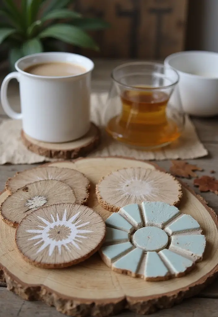 28 Craft Ideas To Sell That Make Money Fun and Creative - 8. Handmade Coasters