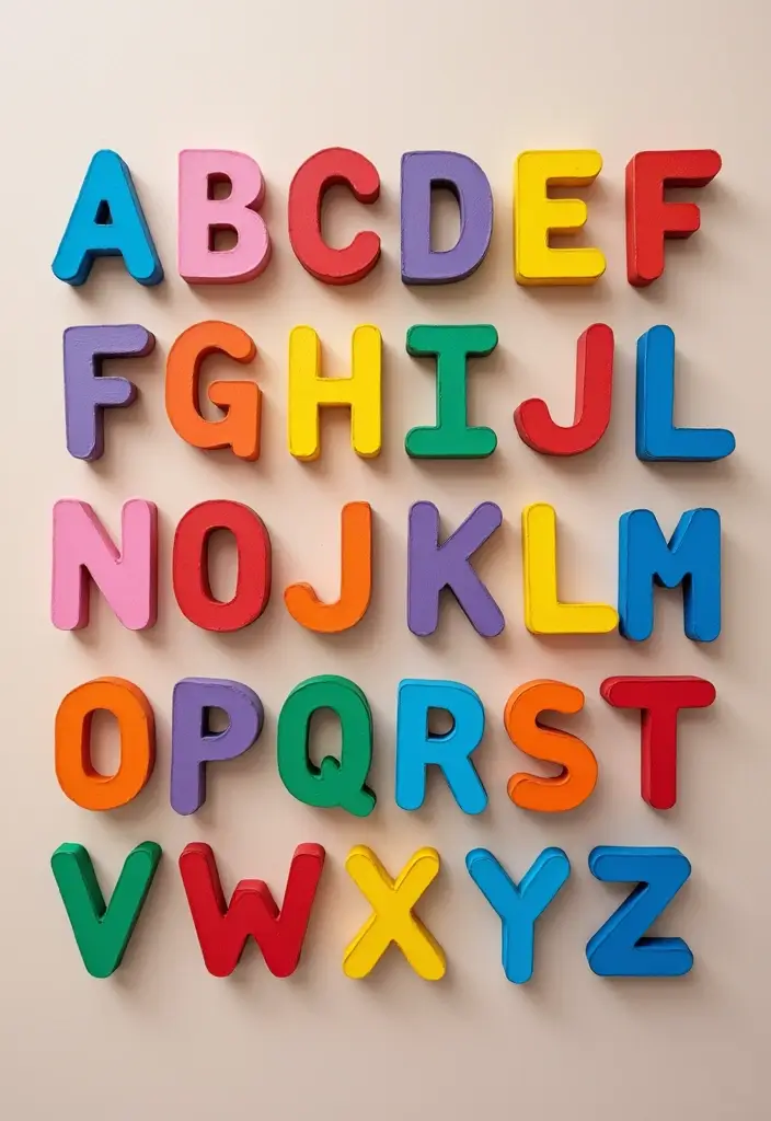 28 DIY Cardboard Box Ideas That Transform Recycled Materials - 22. Cardboard Alphabet Blocks