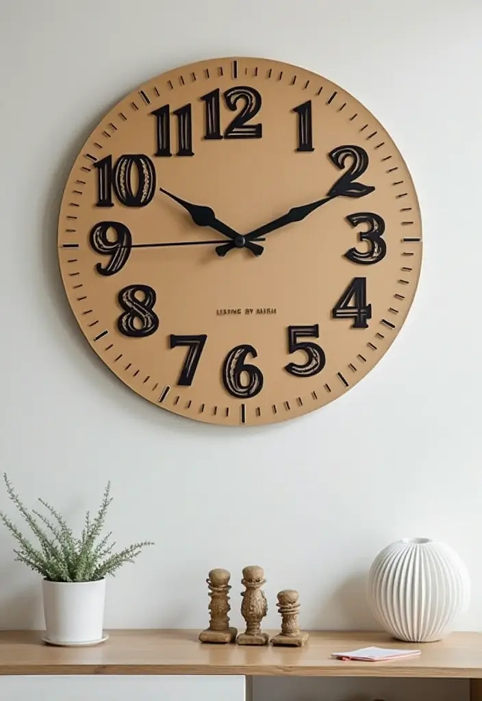 28 DIY Cardboard Box Ideas That Transform Recycled Materials - 27. Cardboard Wall Clock