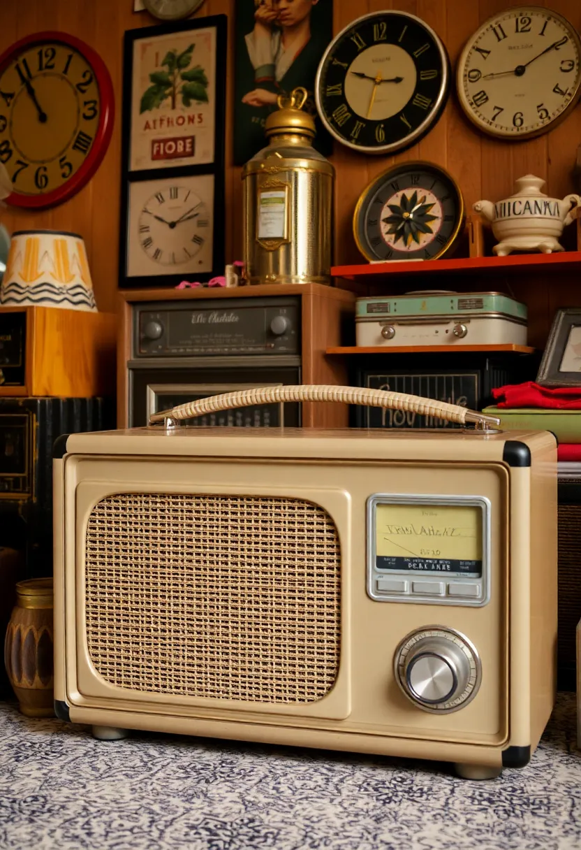 28 DIY Speaker Box Ideas That Upgrade Your Audio Setup - 21. Vintage Radio Speakers