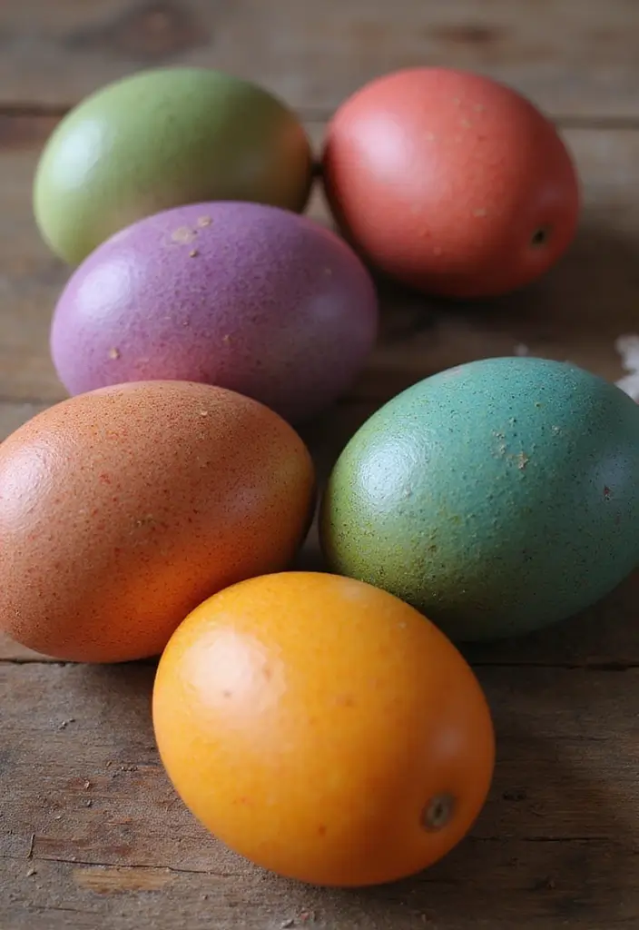 28 Easter Eggs Painting Ideas That Are Fun and Festive for All Ages - 1. Natural Dye Techniques