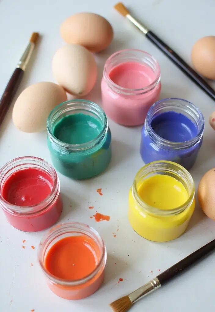 28 Easter Eggs Painting Ideas That Are Fun and Festive for All Ages - 2. Eco-Friendly Paints