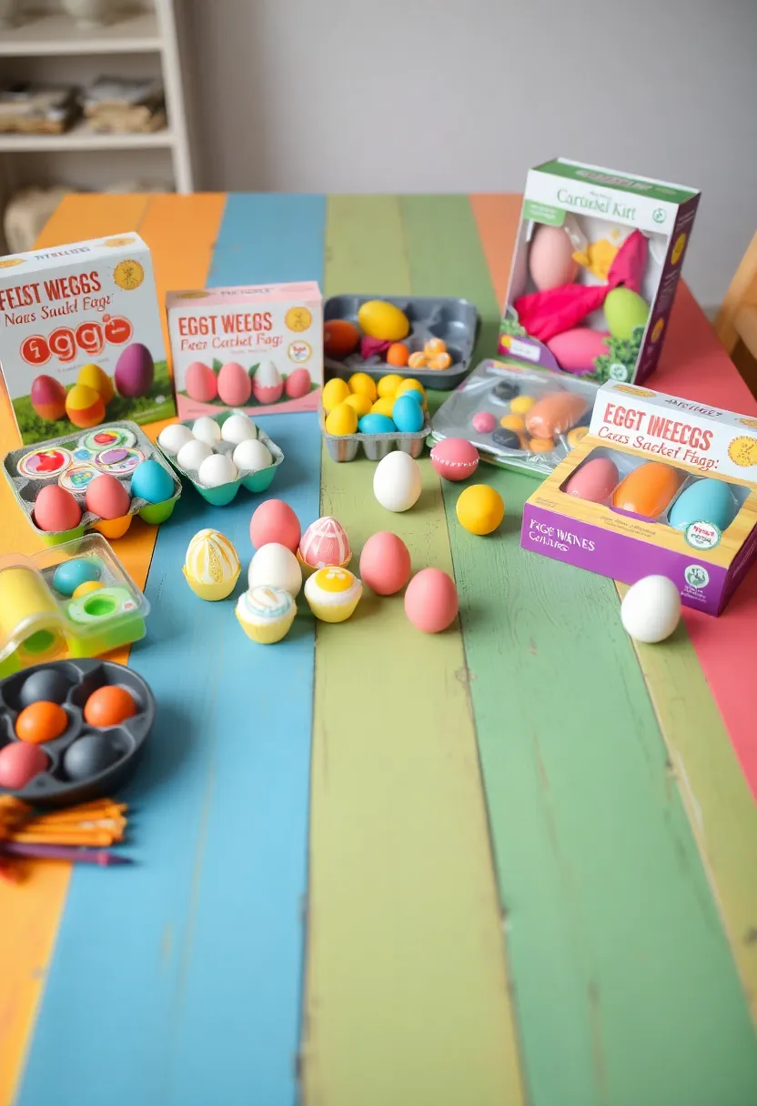 28 Easter Eggs Painting Ideas That Are Fun and Festive for All Ages - 27. Egg Decorating Kits