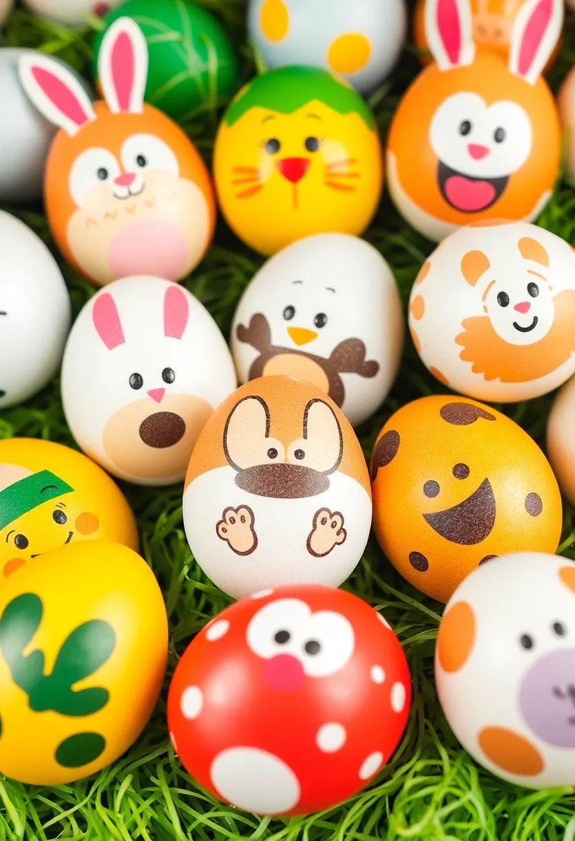28 Easter Eggs Painting Ideas That Are Fun and Festive for All Ages - 28. Themed Egg Hunt Eggs