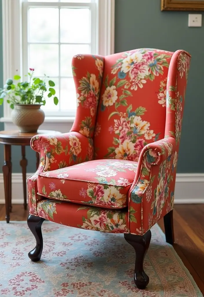 28 Fabric Decoration Ideas That Upgrade Your Crafts and DIY Projects - 2. Fabric-Covered Furniture