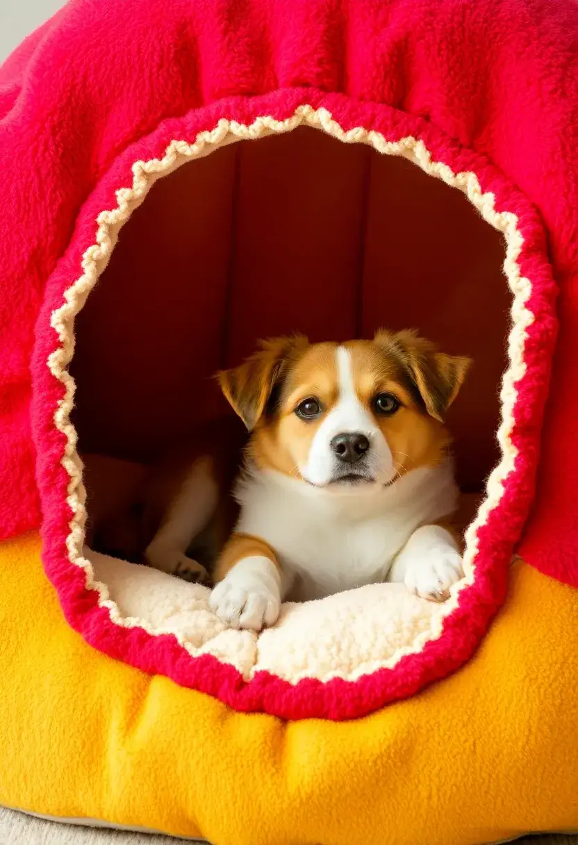 28 Fabric Decoration Ideas That Upgrade Your Crafts and DIY Projects - 21. Fabric Pet Beds