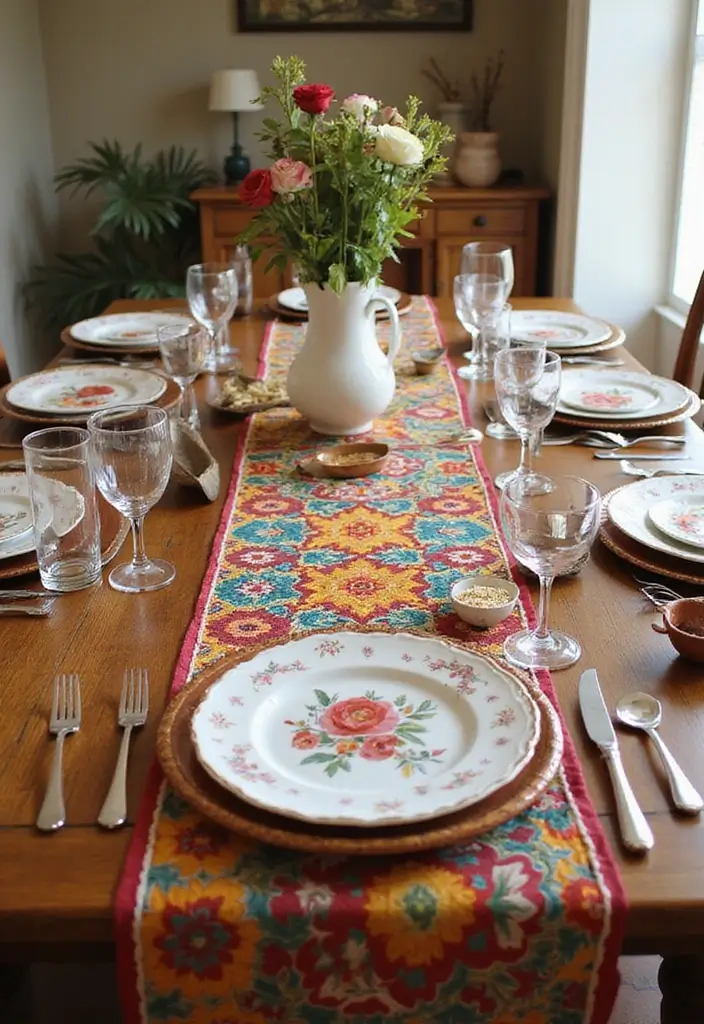 28 Fabric Decoration Ideas That Upgrade Your Crafts and DIY Projects - 5. Fabric Table Runners