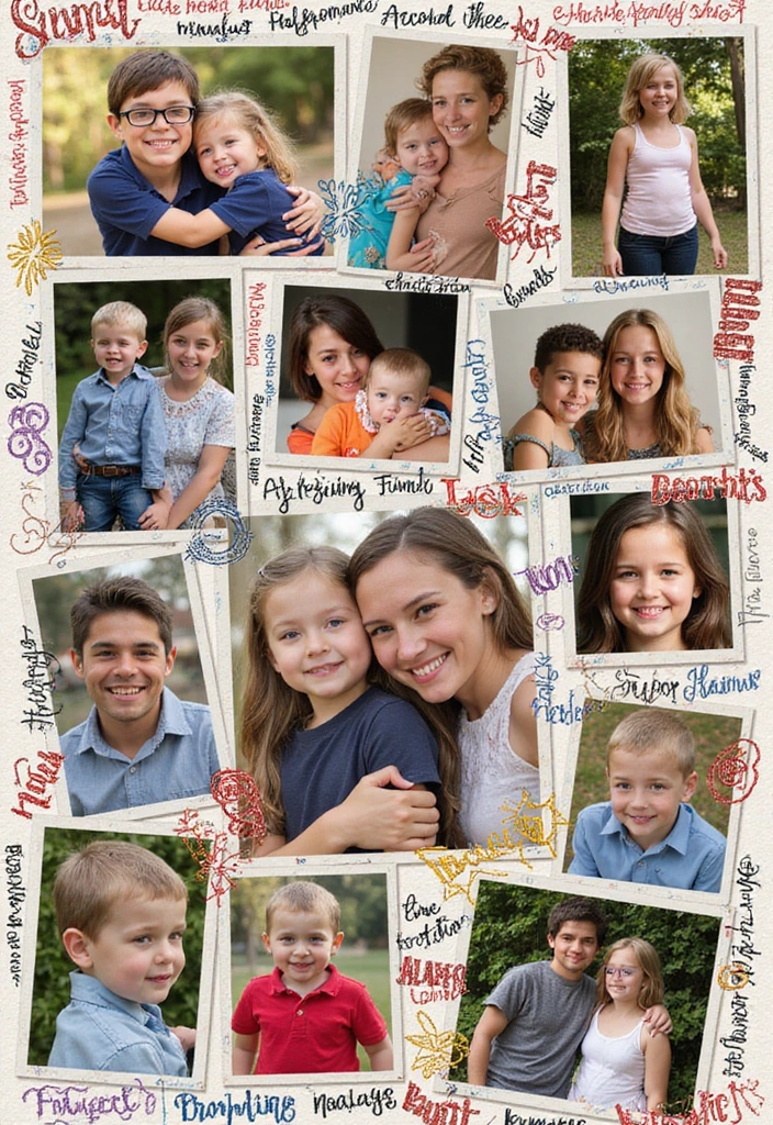 28 Funny Journal Ideas That Make Writing Enjoyable and Entertaining - 1. Awkward Family Photos with Captions