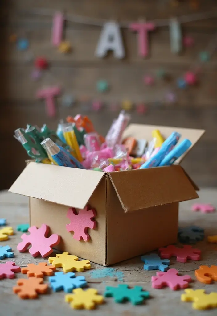 28 Grad Card Box Ideas That Celebrate Milestones Creatively - 11. The Interactive Puzzle Card Box