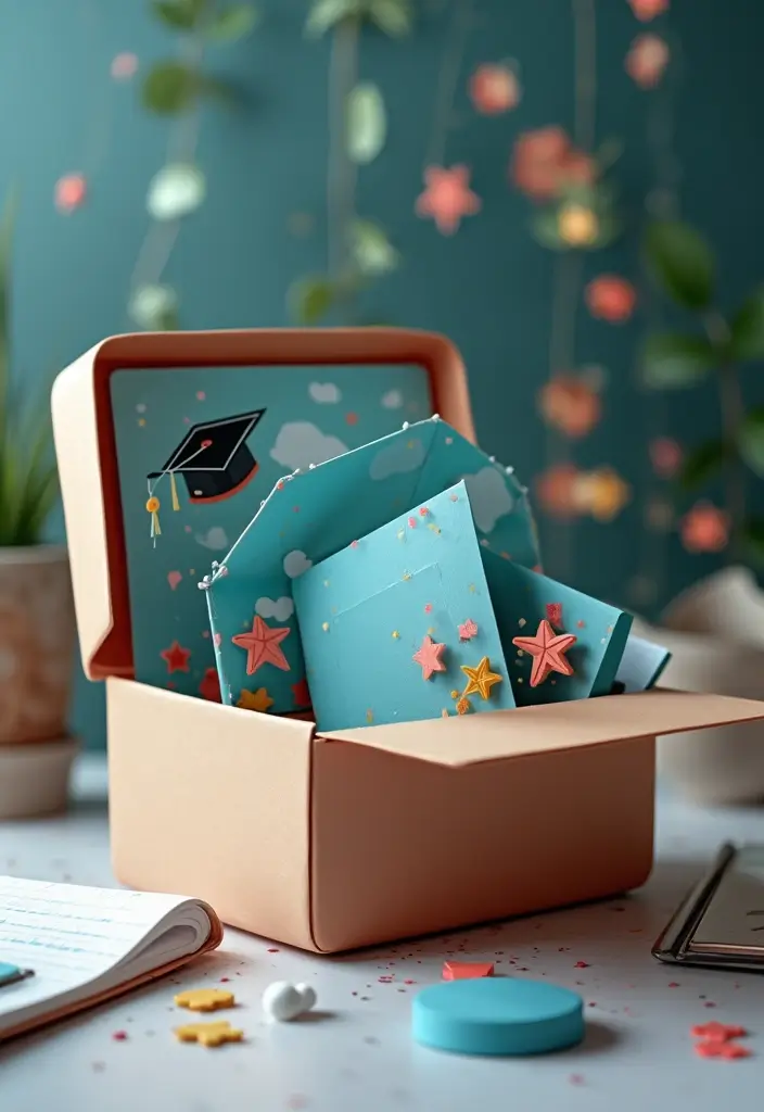 28 Grad Card Box Ideas That Celebrate Milestones Creatively - 26. The Techie Card Box