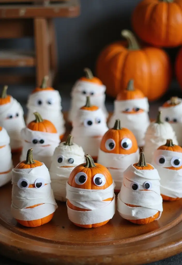 28 Halloween Craft Ideas That Make Spooky Fun Decorations - 24. Mummy Wraps