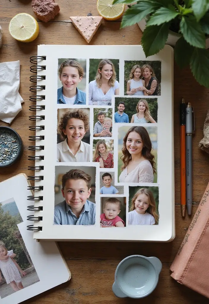 28 Journal Cover Decoration Ideas That Personalize Your Notebooks Beautifully - 14. Personalized Photograph Covers