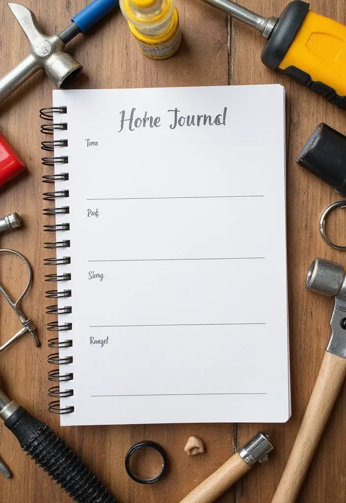 28 March Journal Ideas That Make Your Month Organized and Fun - 13. Home Maintenance Reminders