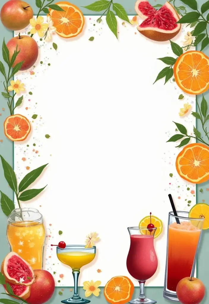 28 March Journal Ideas That Make Your Month Organized and Fun - 21. Spring Cocktail Recipes