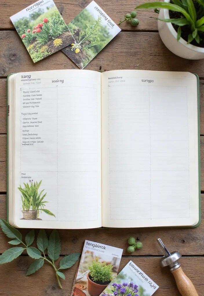 28 March Journal Ideas That Make Your Month Organized and Fun - 3. Gardening Goals