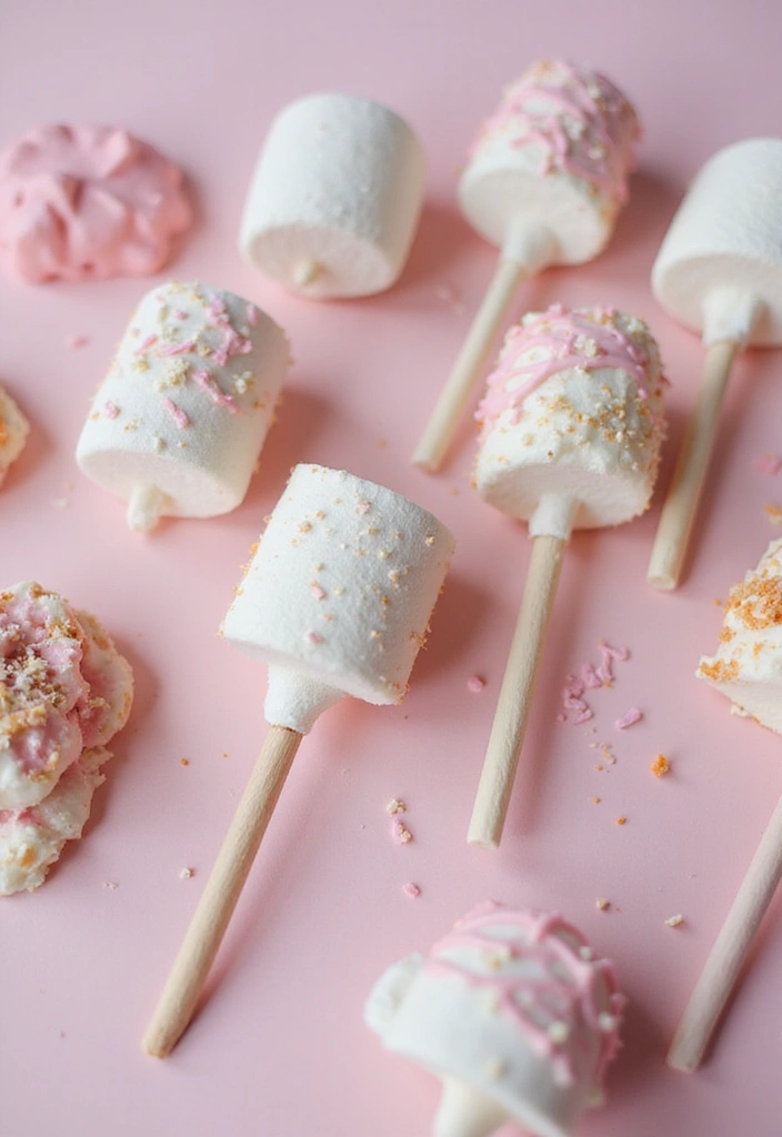 28 Marshmallow Decoration Ideas That Make Treats Fun and Decorative - 20. Surprise Marshmallow Pops