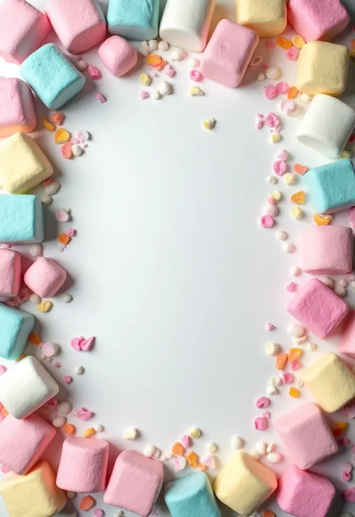 28 Marshmallow Decoration Ideas That Make Treats Fun and Decorative - 27. Marshmallow-Themed Party Invitations