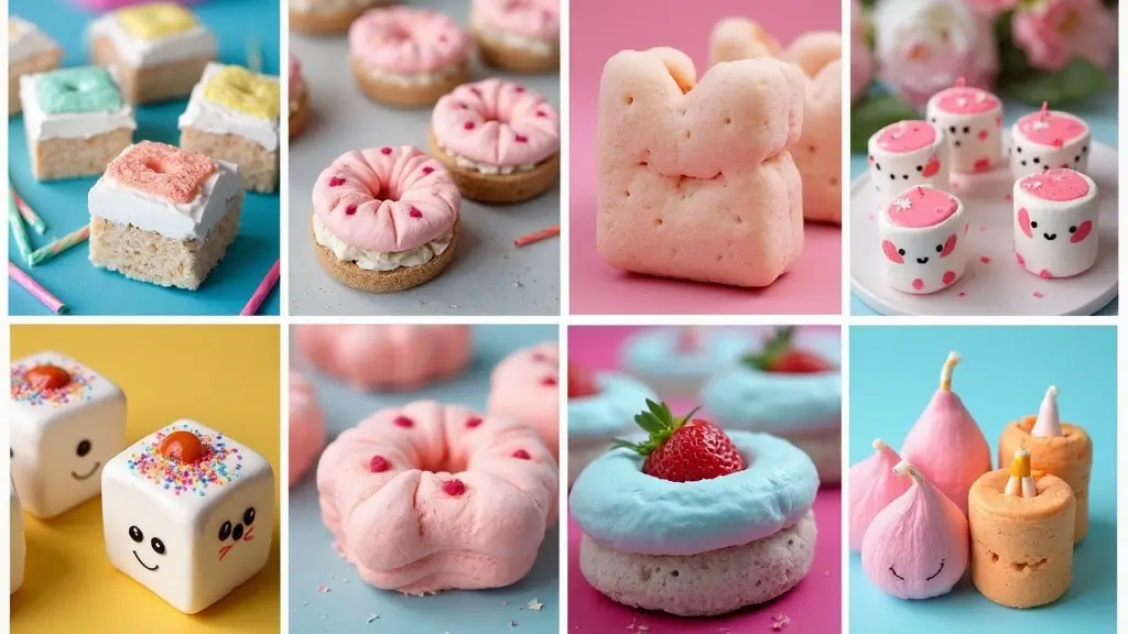 28 Marshmallow Decoration Ideas That Make Treats Fun and Decorative