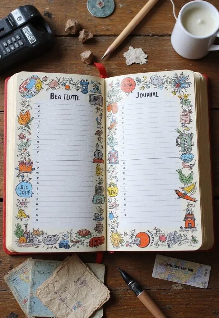 28 Memory Journal Ideas That Capture Moments Beautifully and Personally - 10. Adventure Bucket List Journal