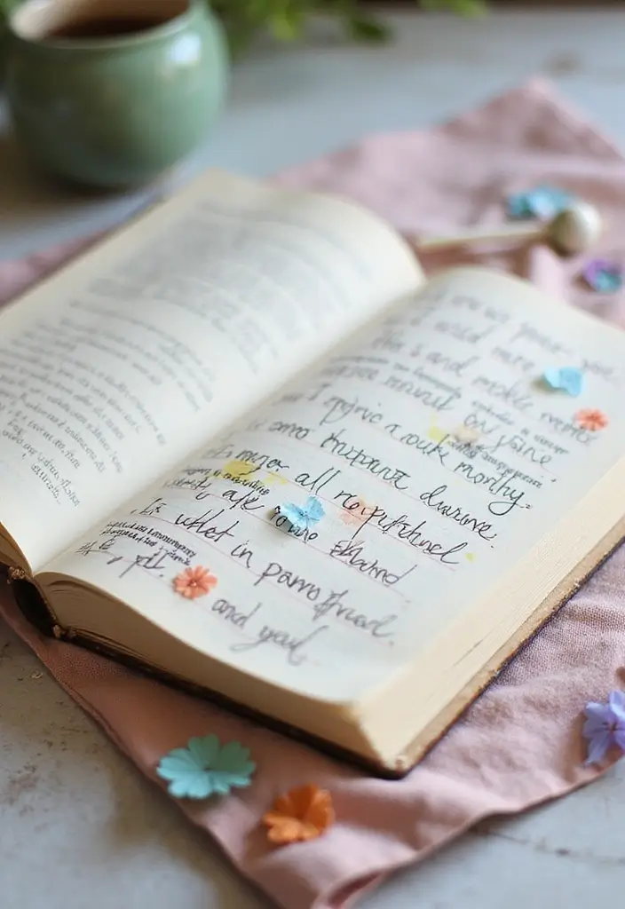 28 Memory Journal Ideas That Capture Moments Beautifully and Personally - 28. Reflection and Intention Journal