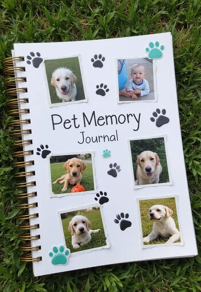 28 Memory Journal Ideas That Capture Moments Beautifully and Personally - 9. Pet Memory Journal