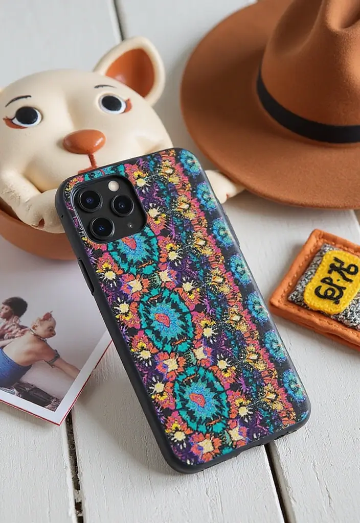 28 Mobile Cover Painting Ideas That Make Your Device Pop - 5. Animal Prints