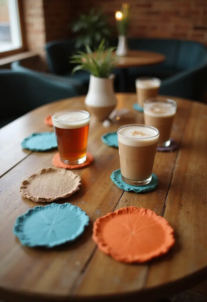 28 Paper Bag Decoration Ideas That Are Fun, Stylish, and Reusable - 15. Creative Paper Bag Coasters