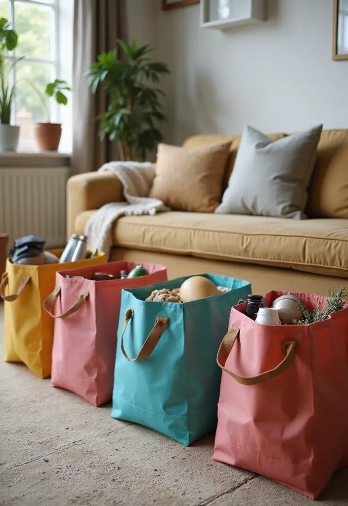 28 Paper Bag Decoration Ideas That Are Fun, Stylish, and Reusable - 21. Playful Paper Bag Baskets