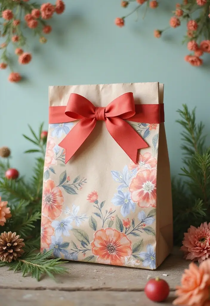 28 Paper Bag Decoration Ideas That Are Fun, Stylish, and Reusable - 3. Creative Gift Wrap Alternatives