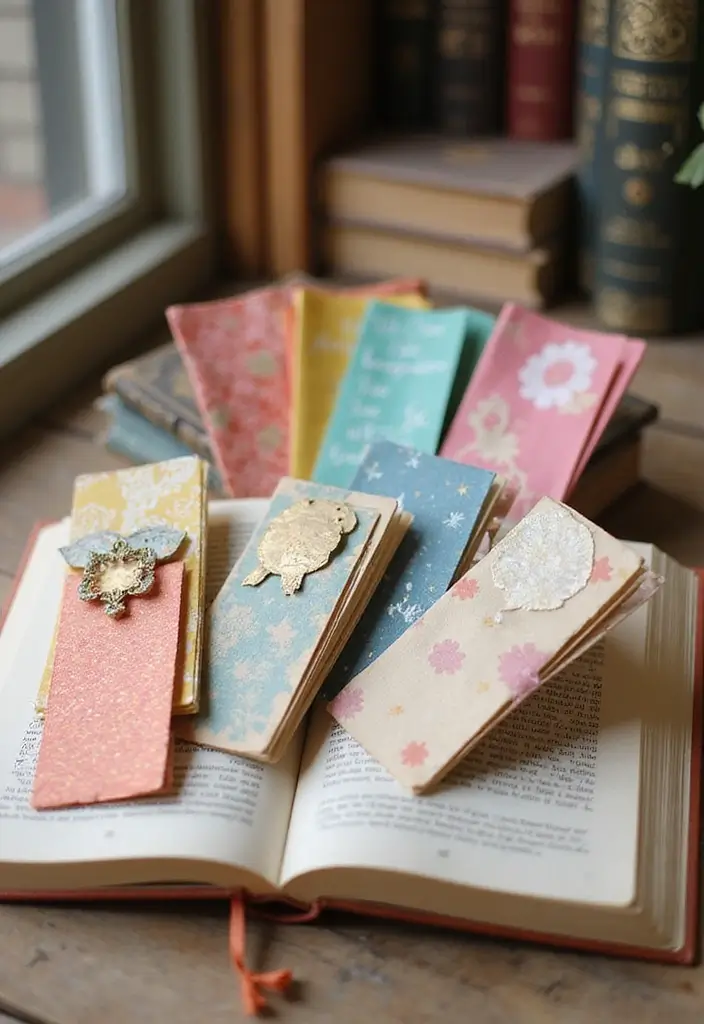 28 Paper Bag Decoration Ideas That Are Fun, Stylish, and Reusable - 6. Unique Paper Bag Bookmarks