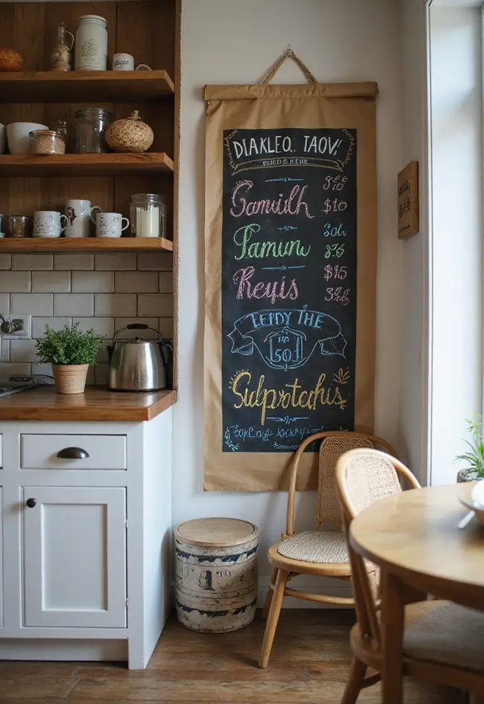 28 Paper Bag Decoration Ideas That Are Fun, Stylish, and Reusable - 8. Customized Paper Bag Menu Boards