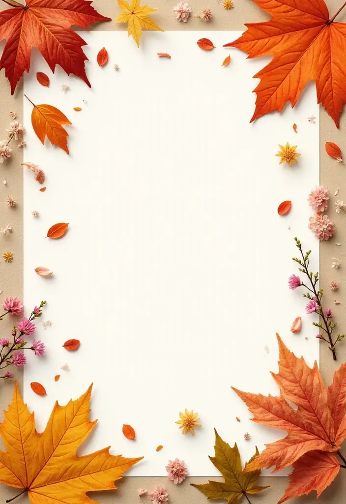 28 Project Sheet Decoration Ideas That Make School Work Fun and Pretty - 18. Seasonal Themes