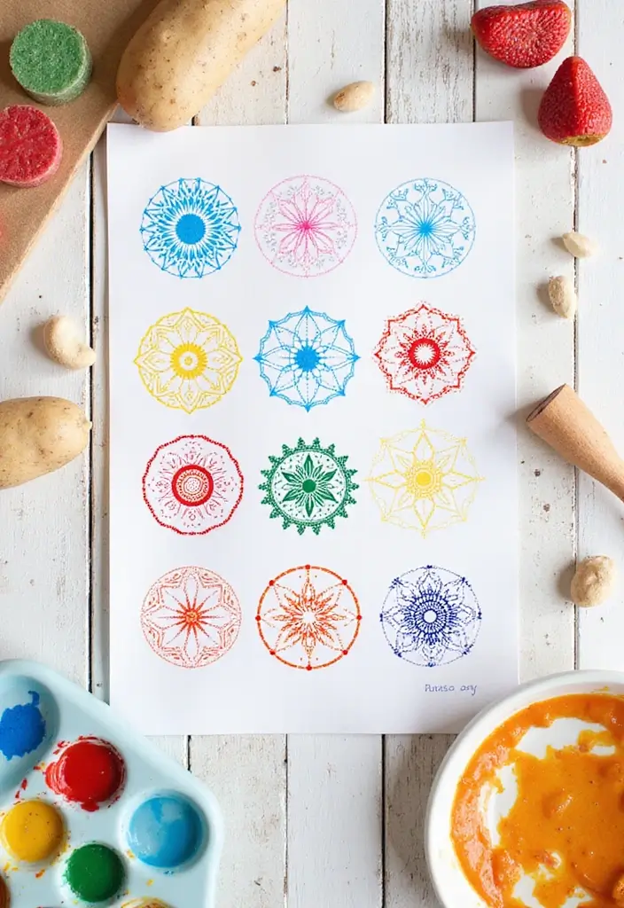 28 Project Sheet Decoration Ideas That Make School Work Fun and Pretty - 27. Custom Stamps