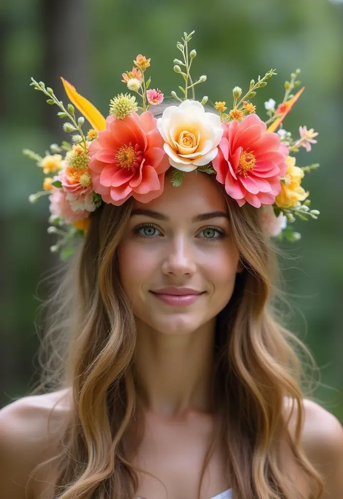 28 Ribbon Craft Ideas That Turn Simple Ribbon Into Beautiful Projects - 19. Ribbon Flower Crown