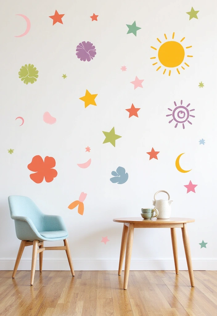 28 Room Craft Ideas That Personalize Your Space Creatively 120 28 Room Craft Ideas That Personalize Your Space Creatively - 20. DIY Wall Decals
