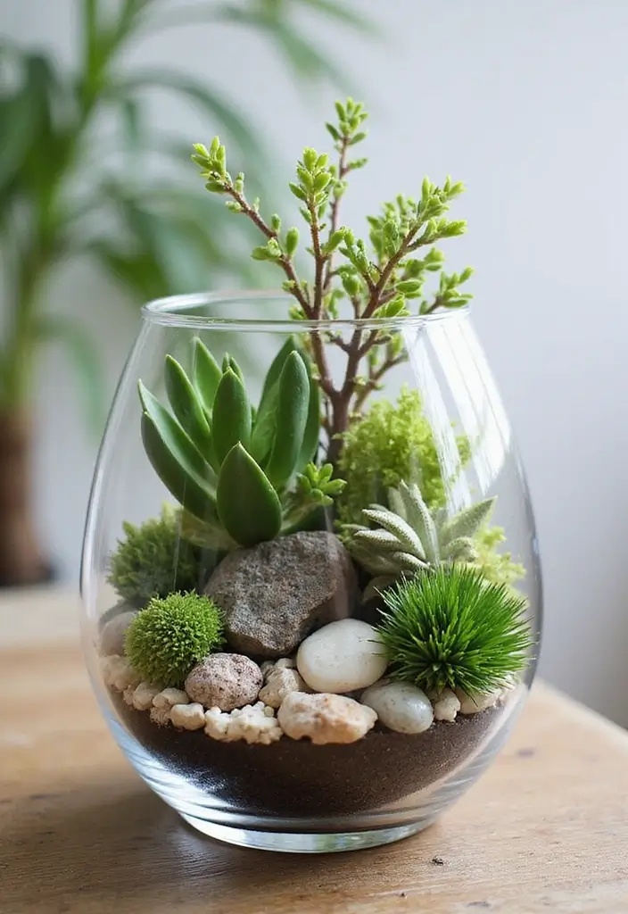28 Room Craft Ideas That Personalize Your Space Creatively 172 28 Room Craft Ideas That Personalize Your Space Creatively - 28. DIY Terrariums