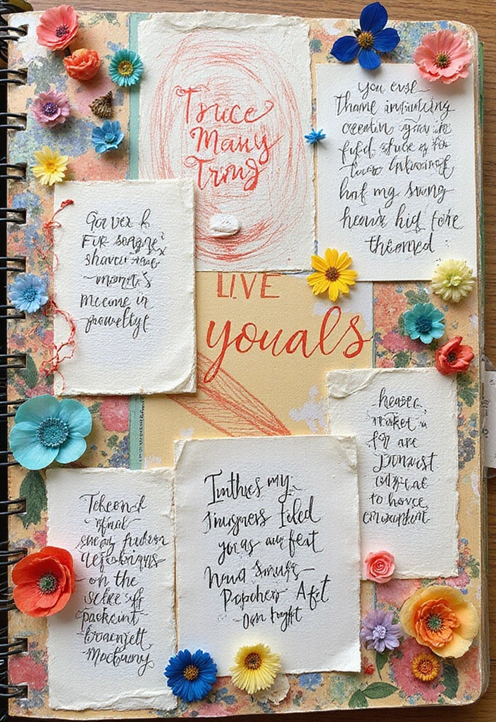 28 Scrapbook Journal Ideas That Turn Everyday Moments Into Art - 28. Creative Journaling