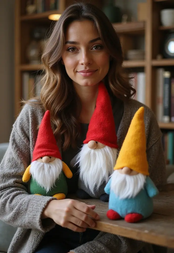 28 Socks Decoration Ideas That Turn Ordinary Socks Into Creative Fashion - 3. Cozy Sock Gnomes