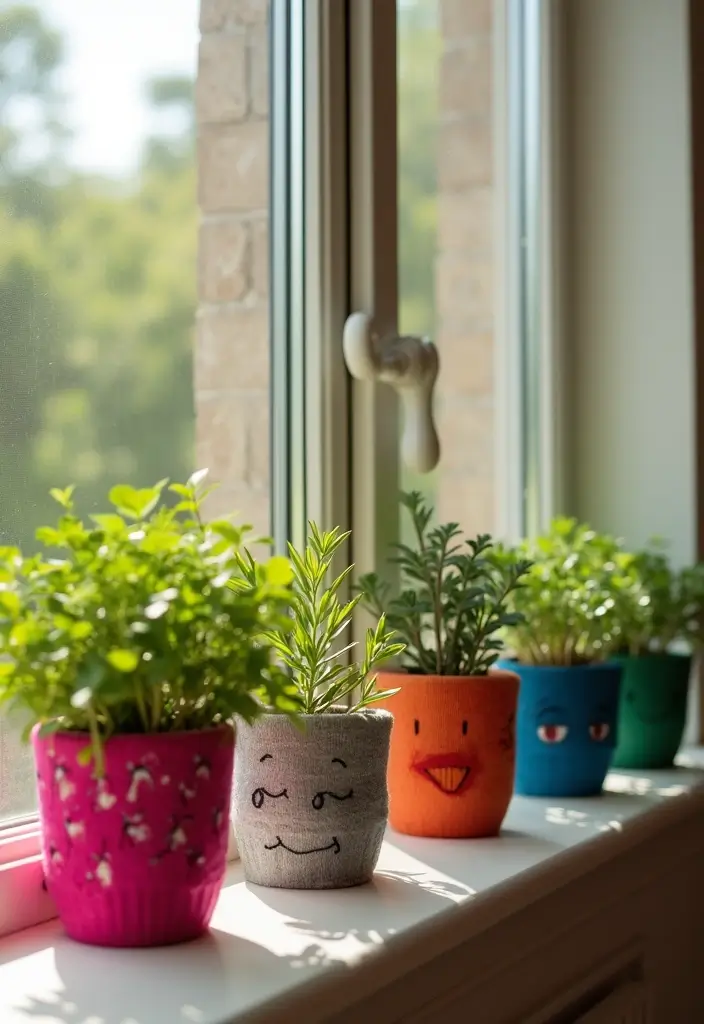 28 Socks Decoration Ideas That Turn Ordinary Socks Into Creative Fashion - 5. Funky Sock Planters