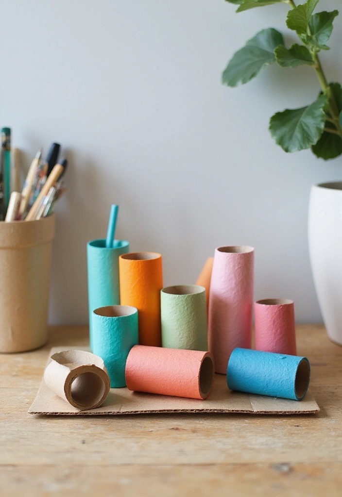 28 Thoughtful and Fun Father’s Day Craft Ideas for Home Decor - 7. DIY Desk Organizer