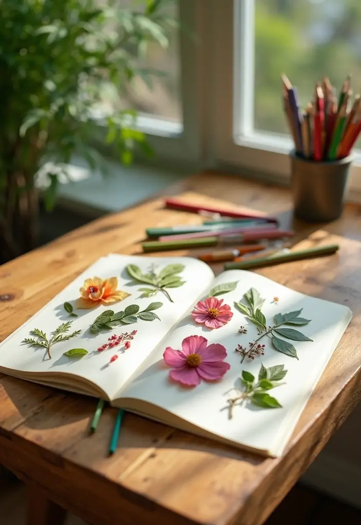 28 To Do List Journal Ideas That Make Productivity Fun and Easy - 2. Nature Collage Pages