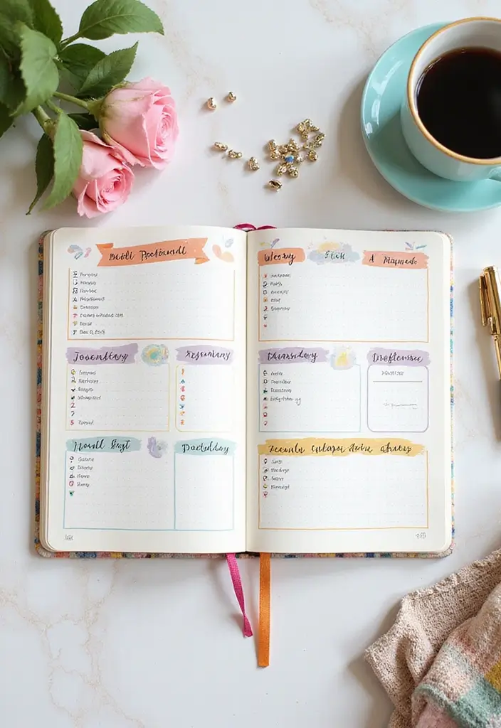 28 To Do List Journal Ideas That Make Productivity Fun and Easy - 23. Themed Days of the Week
