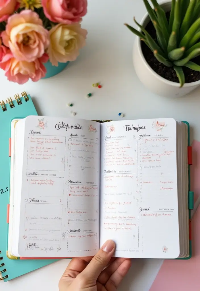 28 To Do List Journal Ideas That Make Productivity Fun and Easy - 25. Collaboration Pages