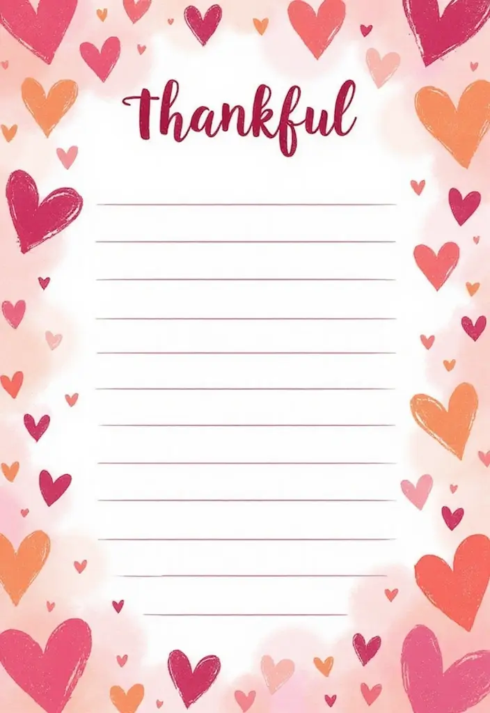 28 Valentines Journal Ideas That Are Sweet Fun and Personalized - 18. Gratitude Lists
