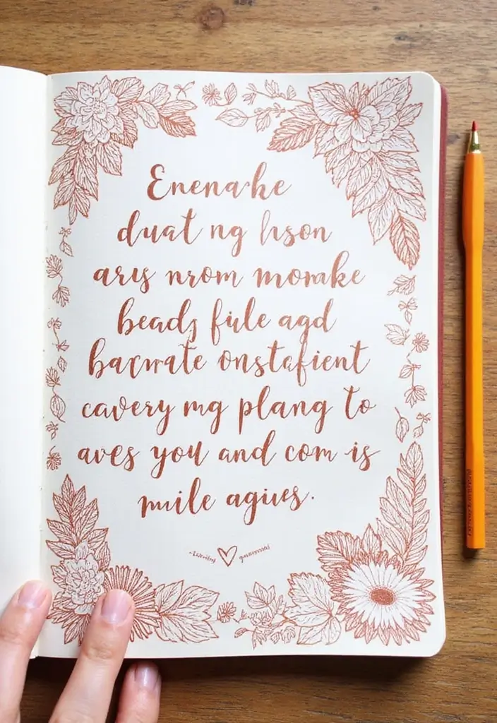 28 Valentines Journal Ideas That Are Sweet Fun and Personalized - 20. Daily Affirmations Exchange