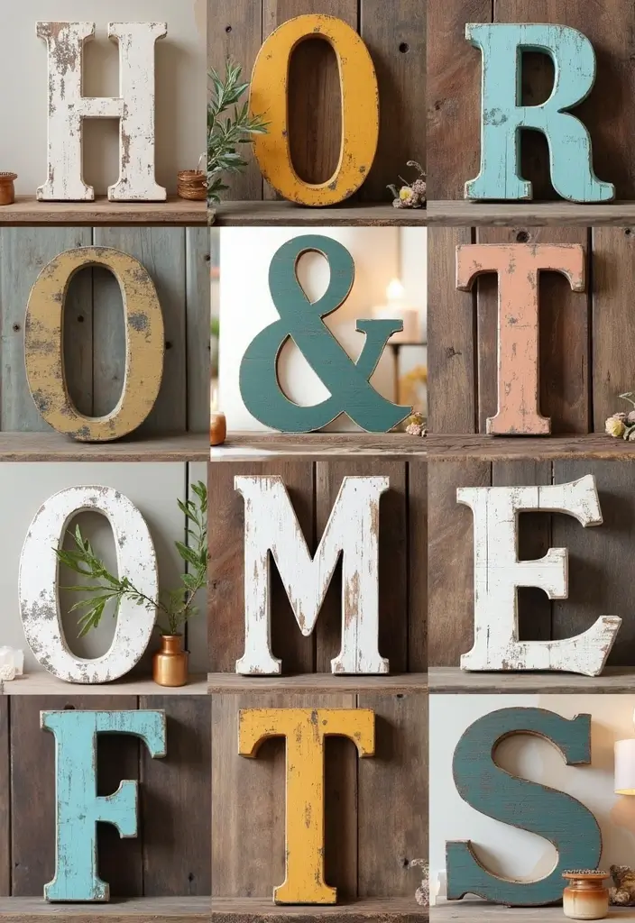 28 Wood Letter Painting Ideas That Personalize Your Space Beautifully - Conclusion