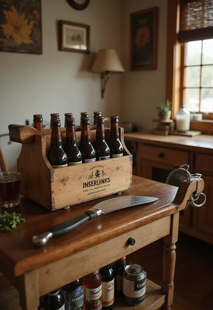 28 Wooden Tool Box Ideas That Are Practical and Stylish 92 28 Wooden Tool Box Ideas That Are Practical and Stylish - 14. Craft Beer Collection