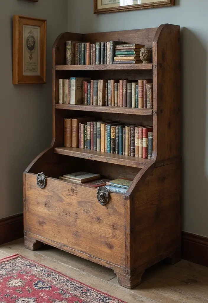 28 Wooden Tool Box Ideas That Are Practical and Stylish 99 28 Wooden Tool Box Ideas That Are Practical and Stylish - 15. Miniature Library