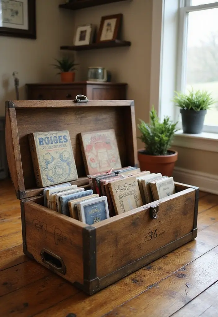 28 Wooden Tool Box Ideas That Are Practical and Stylish 109 28 Wooden Tool Box Ideas That Are Practical and Stylish - 17. Game Storage Box