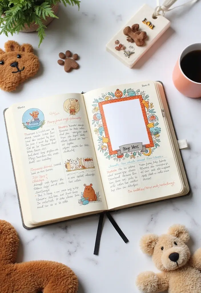 29 Animal Journal Ideas That Are Fun, Creative, and Adorable - 1. Pet Biography Pages